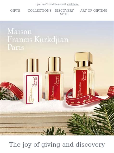 maison francis kurkdjian discount code first order